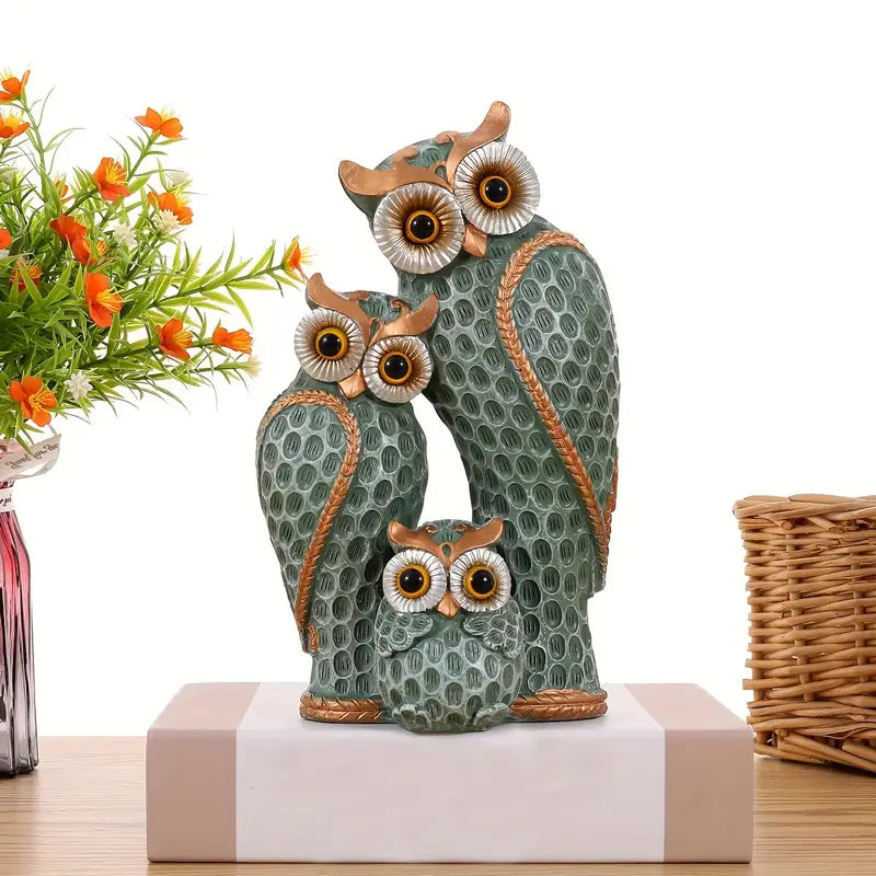 Echoowlet - Modern Owl Family Figure