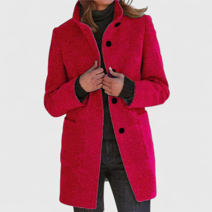 Elena – Classic Wool Blend Jacket