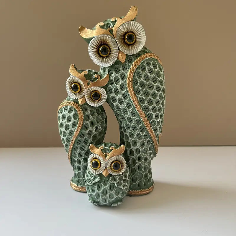 Echoowlet - Modern Owl Family Figure