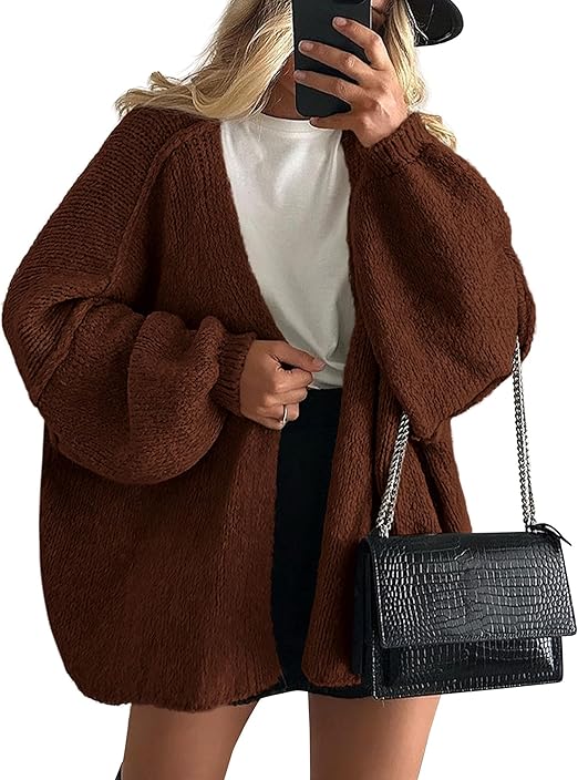 Lena Oversized Lightweight Cardigan