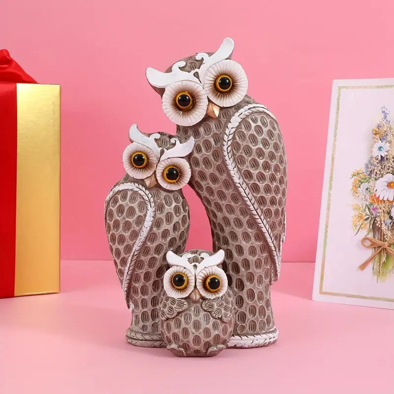 Echoowlet - Modern Owl Family Figure