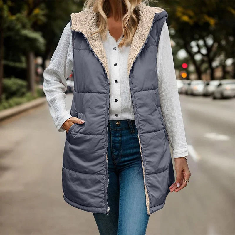 Aldana – Reversible Sleeveless Vest