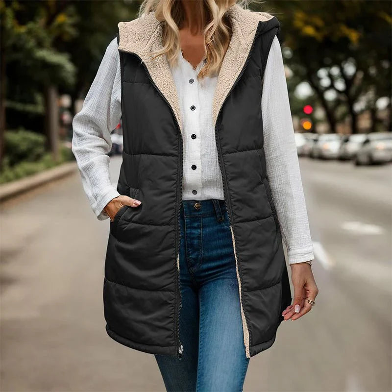 Aldana – Reversible Sleeveless Vest