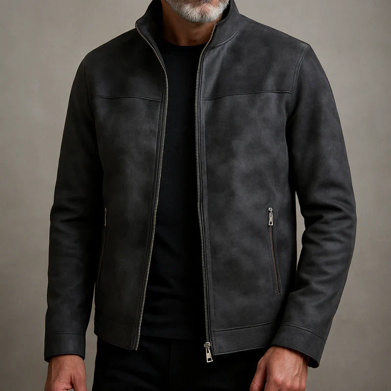 Tobias – Leather Jacket with a Modern Character