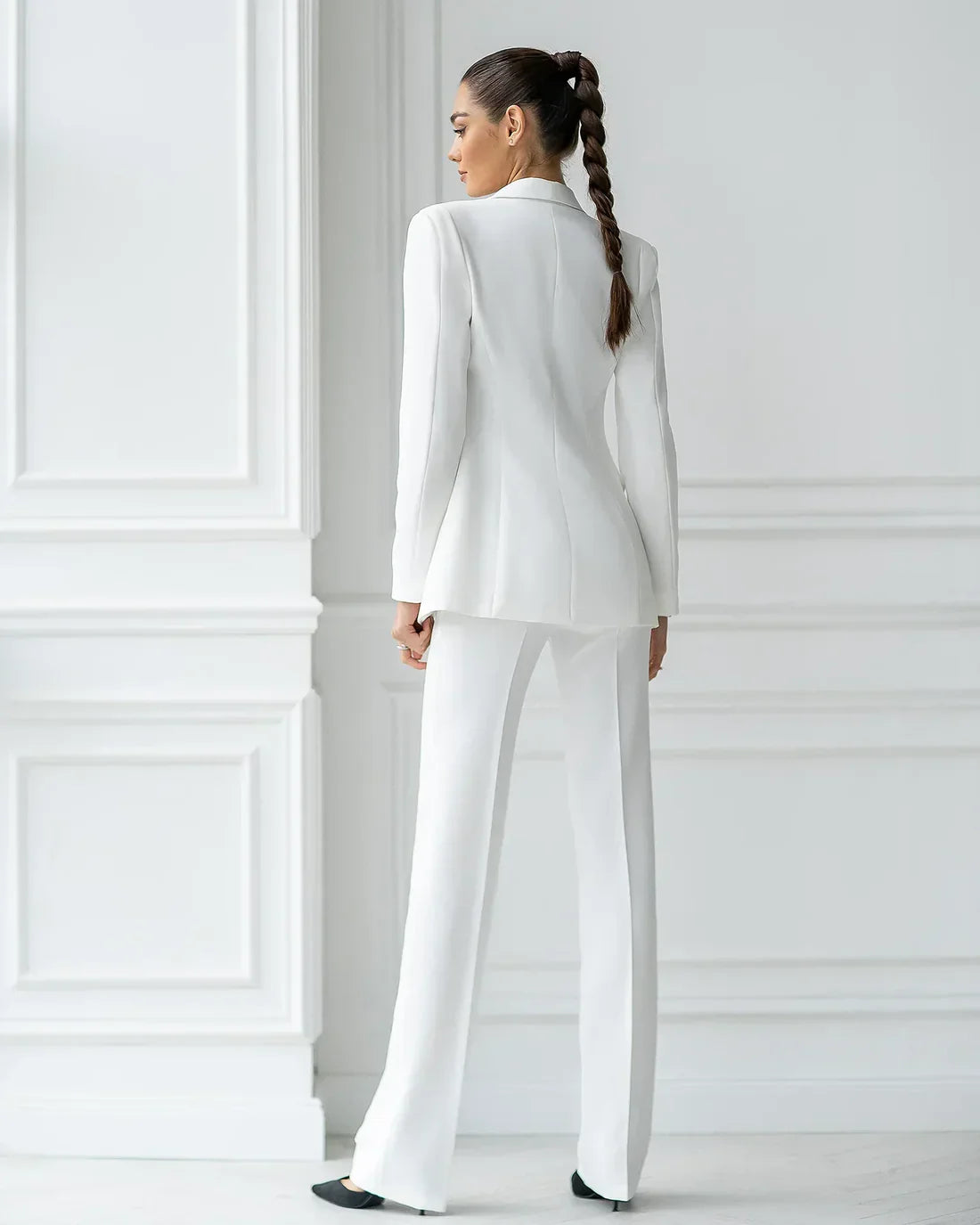 Afra - Elegant Pantsuit with Blazer