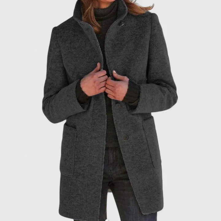 Elena – Classic Wool Blend Jacket