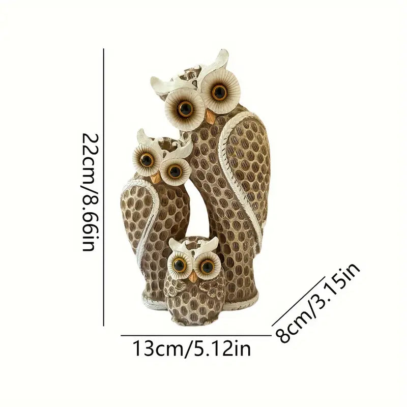 Echoowlet - Modern Owl Family Figure