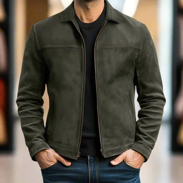 Tobias – Leather Jacket with a Modern Character