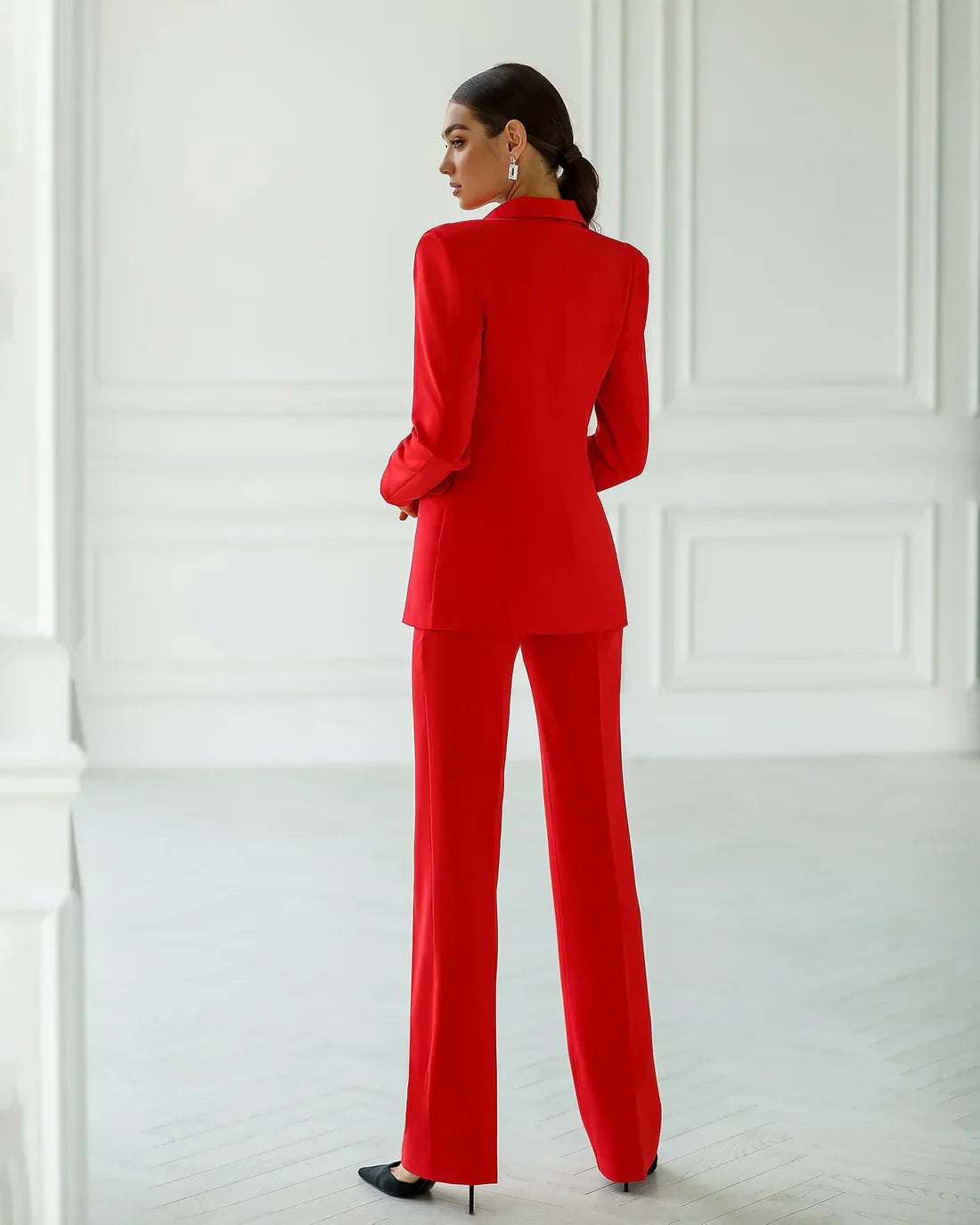 Afra - Elegant Pantsuit with Blazer