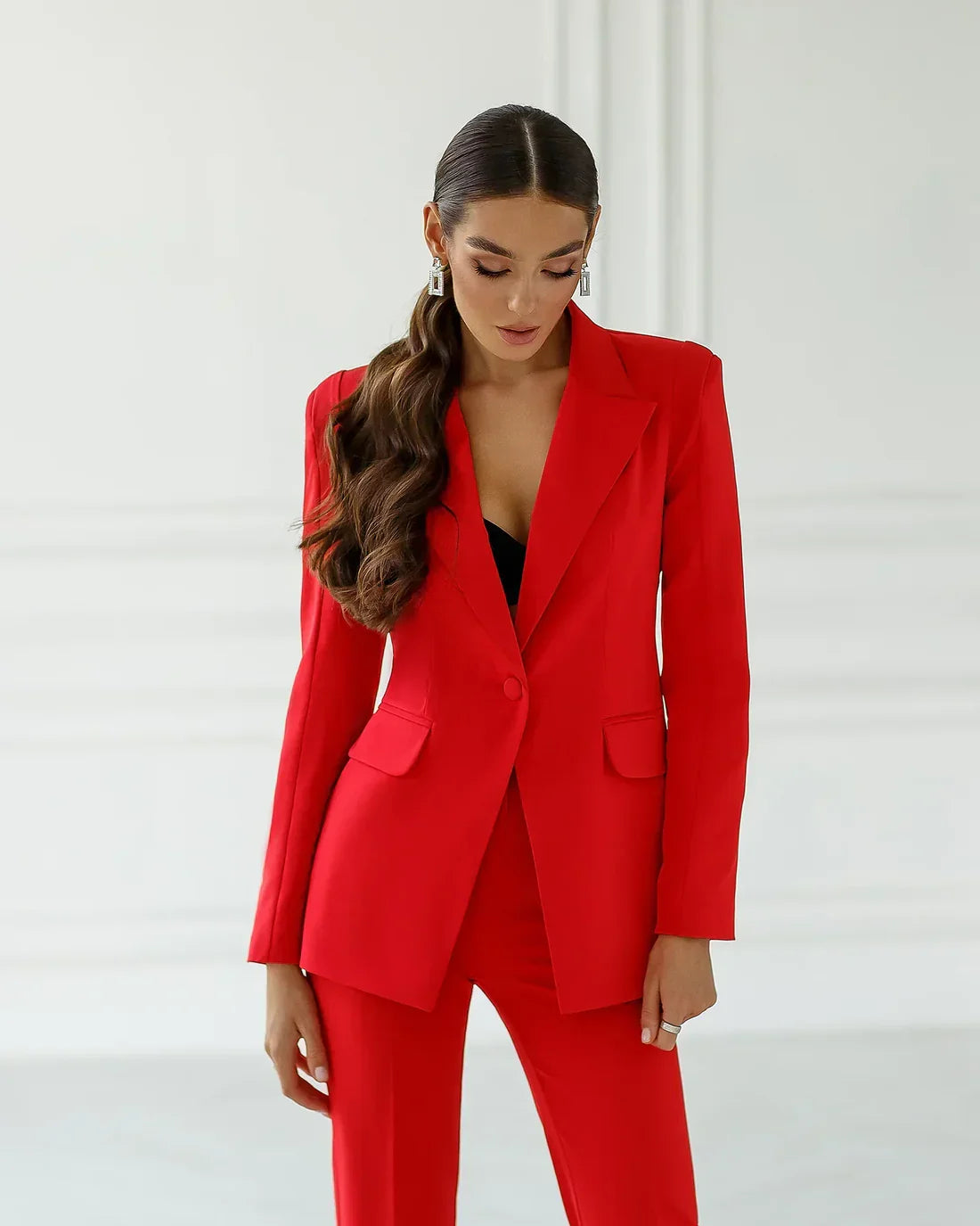 Afra - Elegant Pantsuit with Blazer