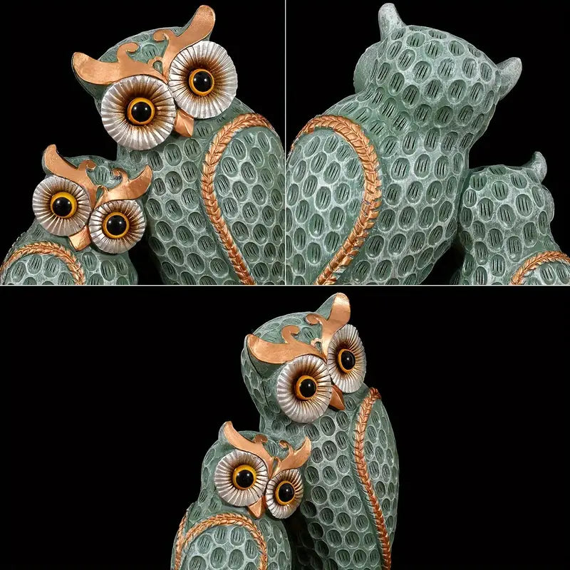 Echoowlet - Modern Owl Family Figure