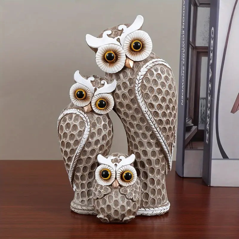 Echoowlet - Modern Owl Family Figure