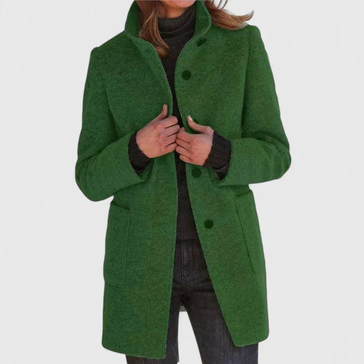Elena – Classic Wool Blend Jacket