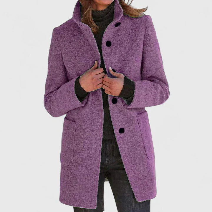 Elena – Classic Wool Blend Jacket