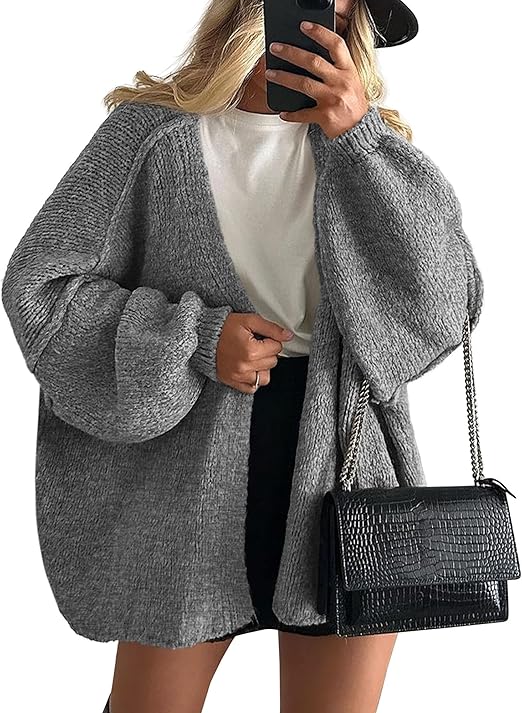 Lena Oversized Lightweight Cardigan