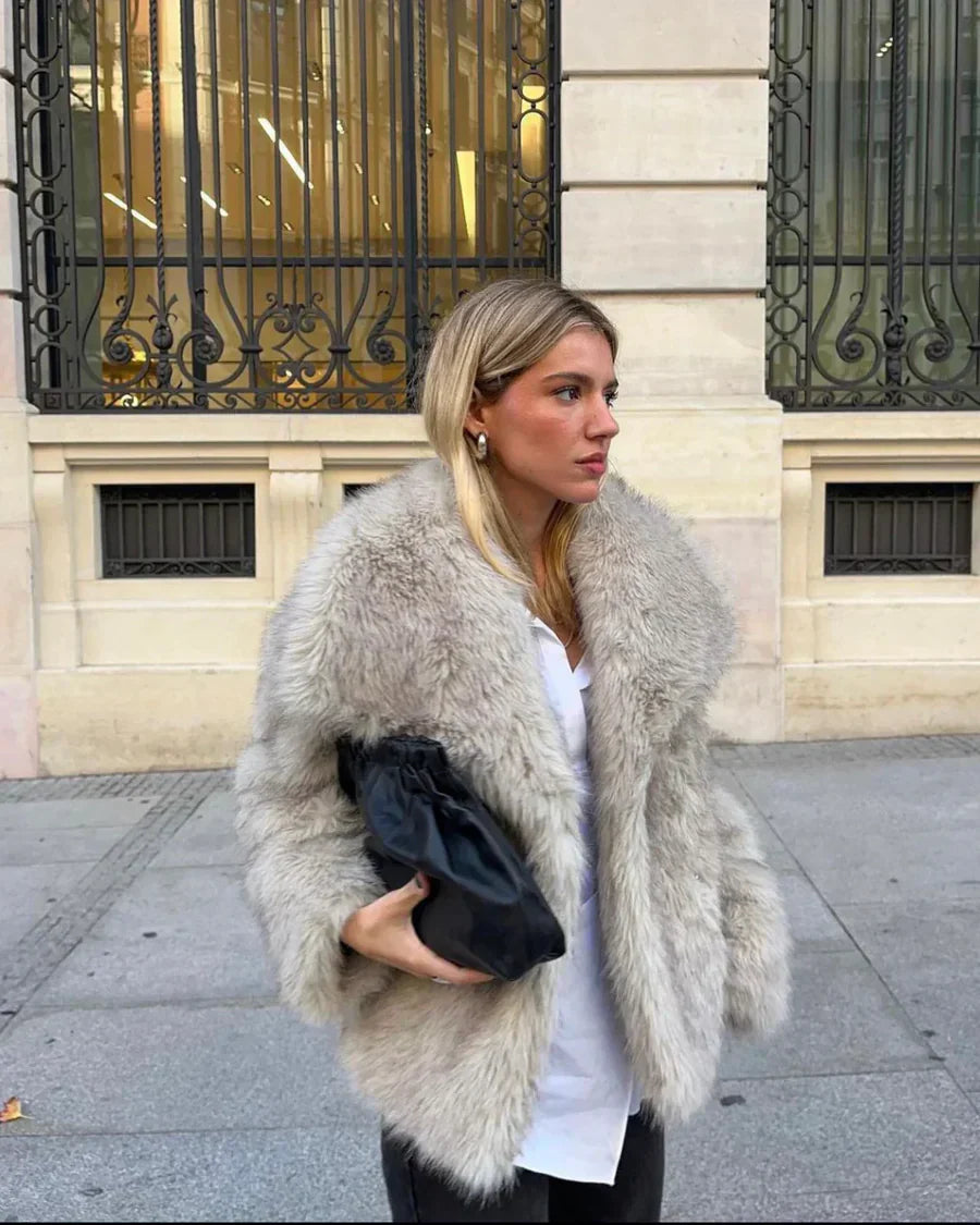 Abigail – Faux Fur Coat