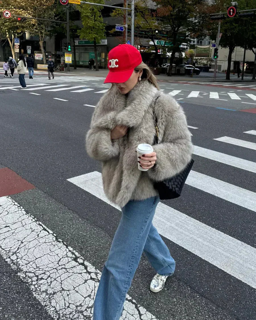 Abigail – Faux Fur Coat
