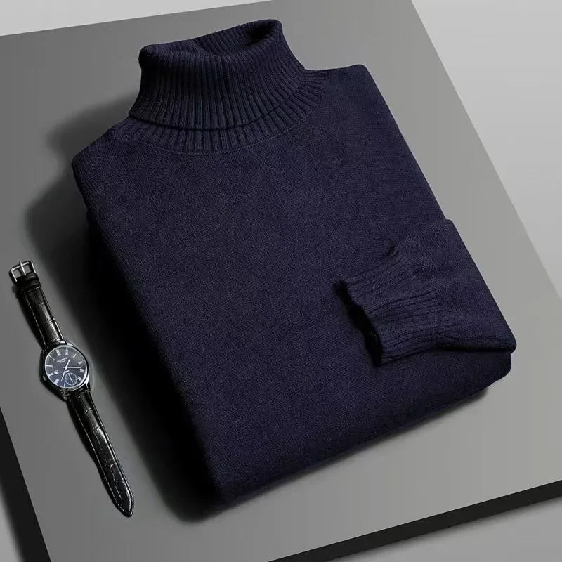 Giacomo – Men’s Anti-Pilling Turtleneck Sweater