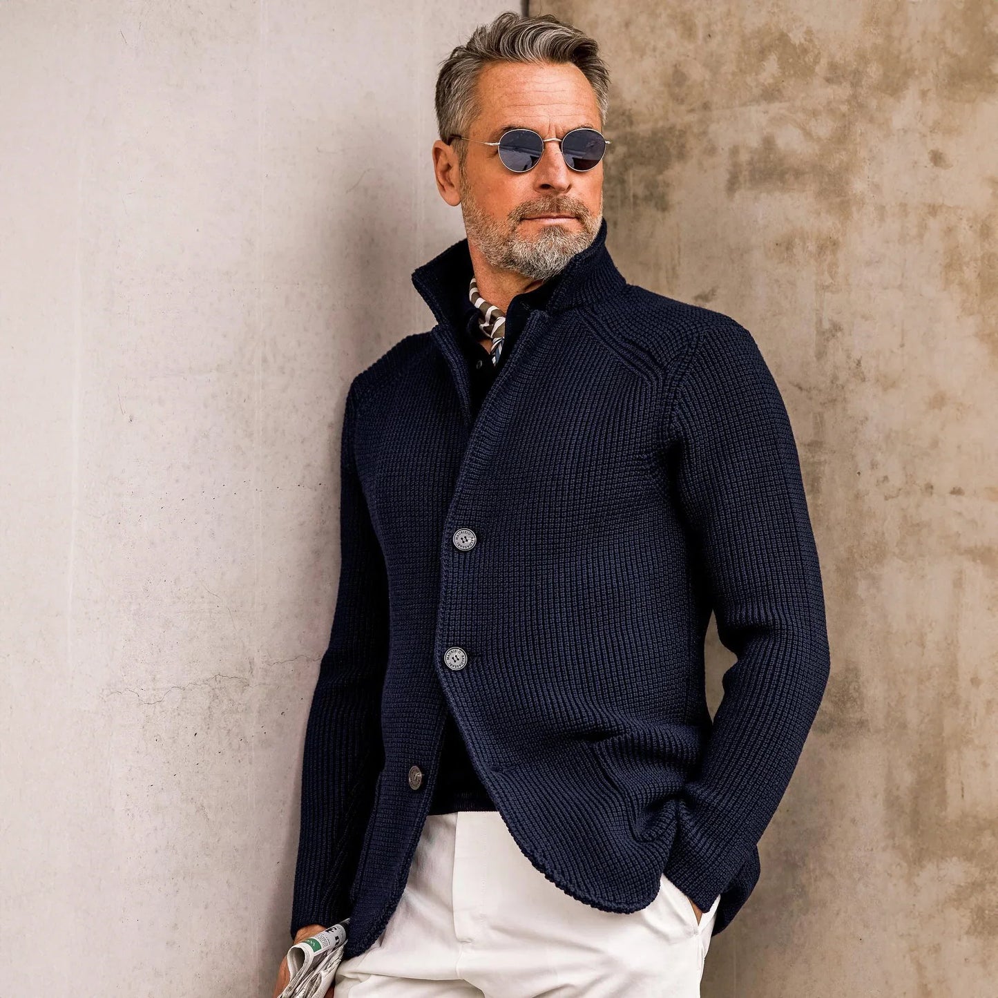 Sutton – Structured Knit Cardigan
