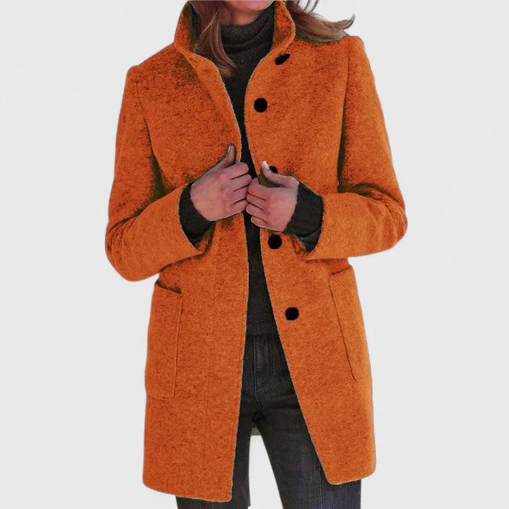 Elena – Classic Wool Blend Jacket