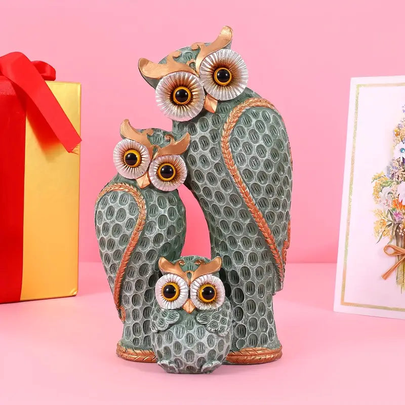 Echoowlet - Modern Owl Family Figure