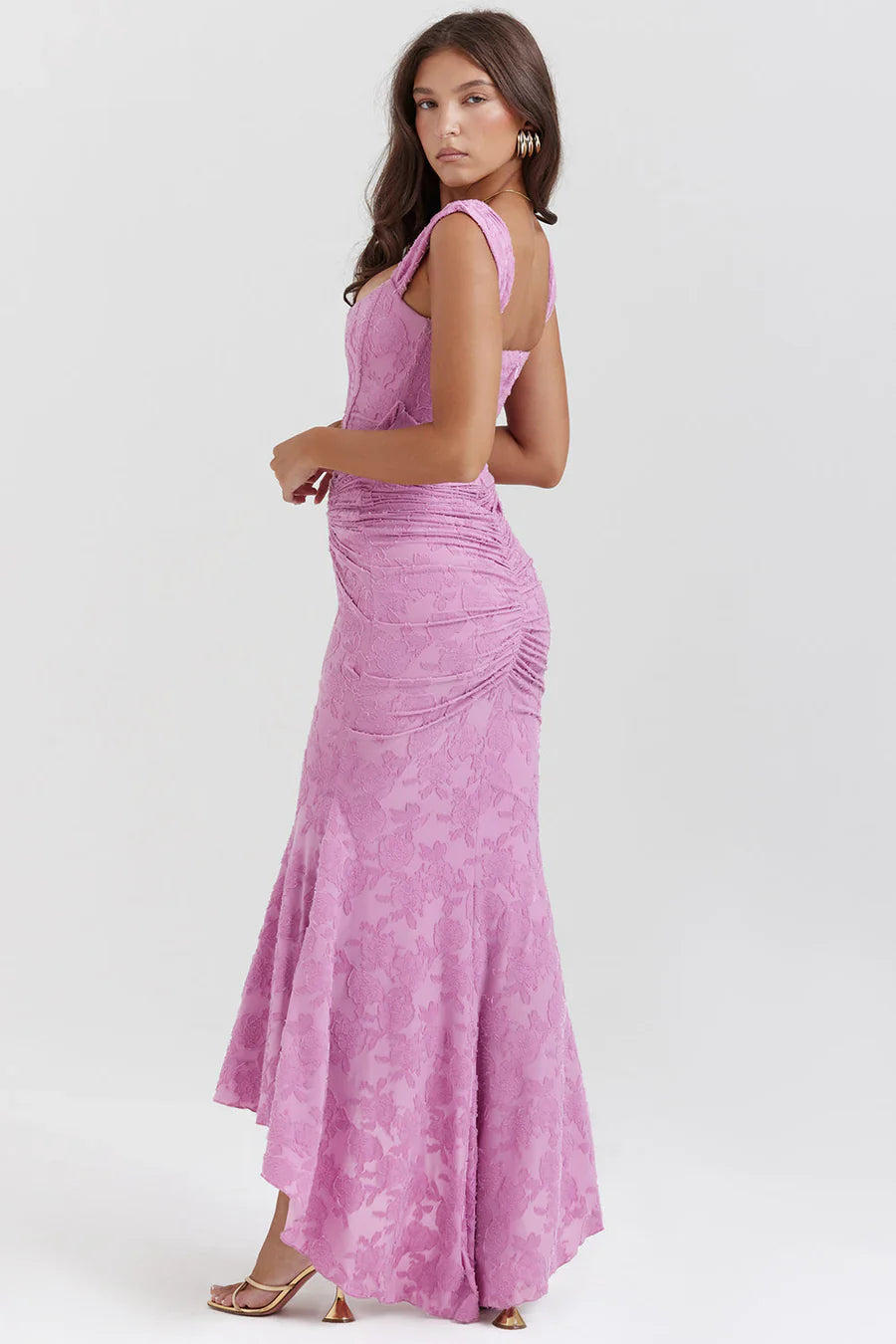 Victoria – Regal Draped Dress
