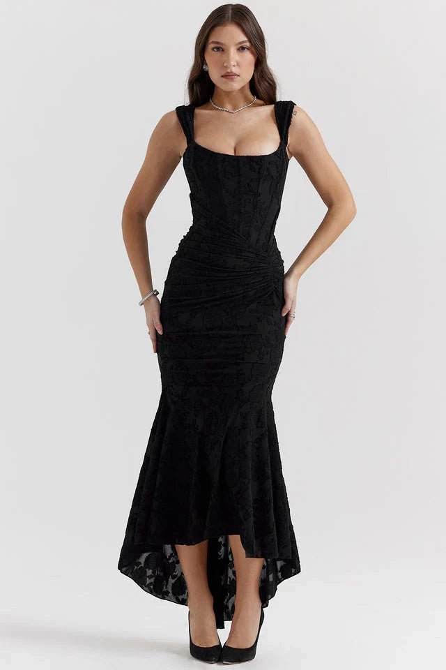 Victoria – Regal Draped Dress