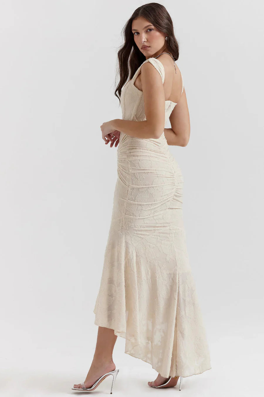 Victoria – Regal Draped Dress