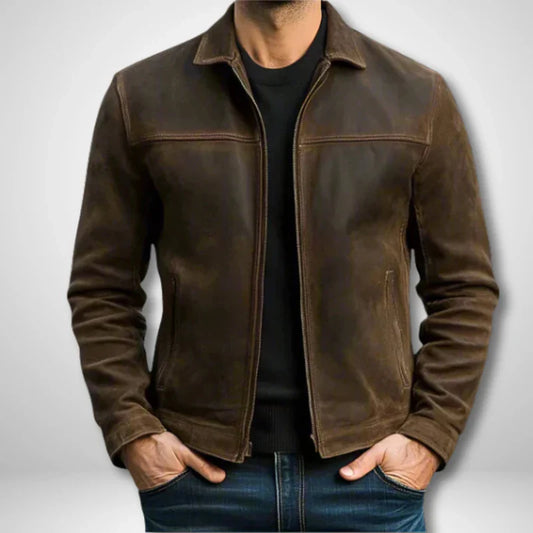 Tobias – Leather Jacket with a Modern Character