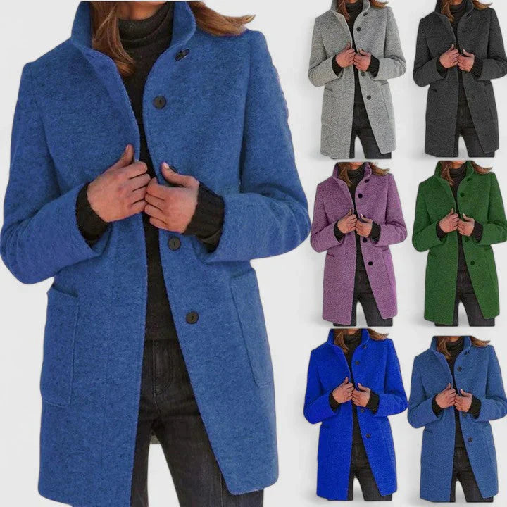 Elena – Classic Wool Blend Jacket