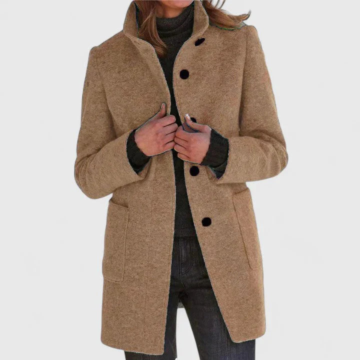 Elena – Classic Wool Blend Jacket
