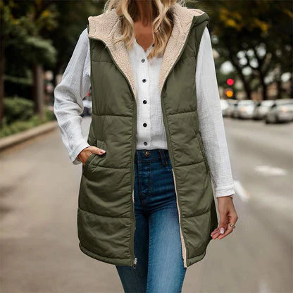 Aldana – Reversible Sleeveless Vest